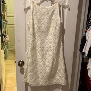 Size 8 lace semi formal dress